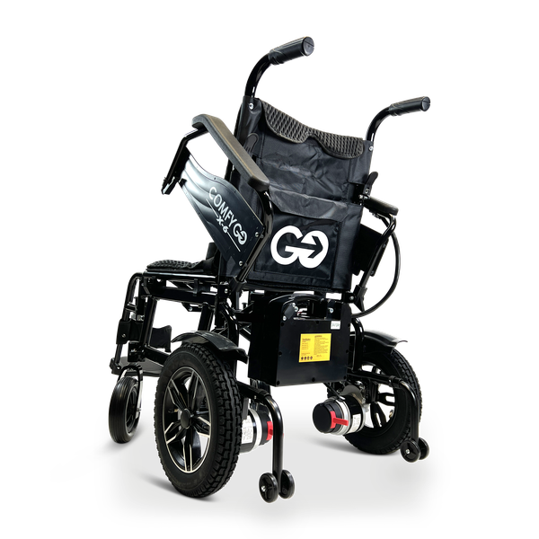 X-6 Lightweight Electric Wheelchair (17.5″ Wide Seat)