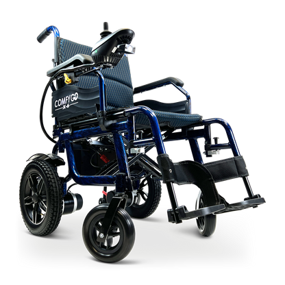 X-6 Lightweight Electric Wheelchair (17.5″ Wide Seat)