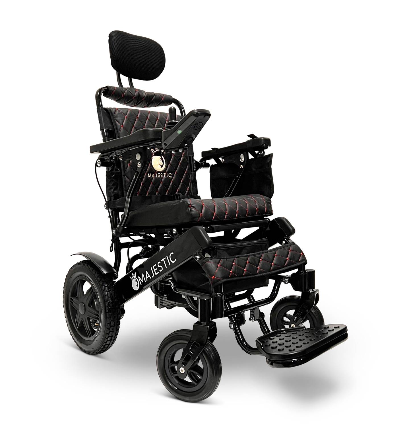 Majestic IQ-9000 Long Range Electric Wheelchair With Recline (17.5” Or  20” Wide Seat)