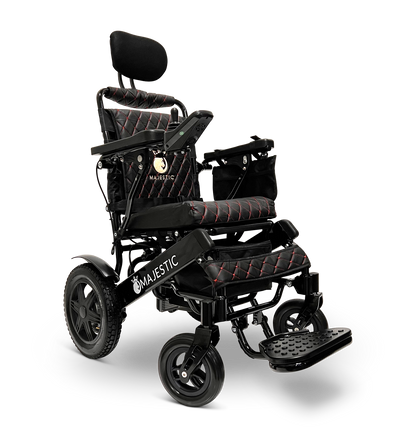 Majestic IQ-9000 Long Range Electric Wheelchair With Recline (17.5” Or  20” Wide Seat)