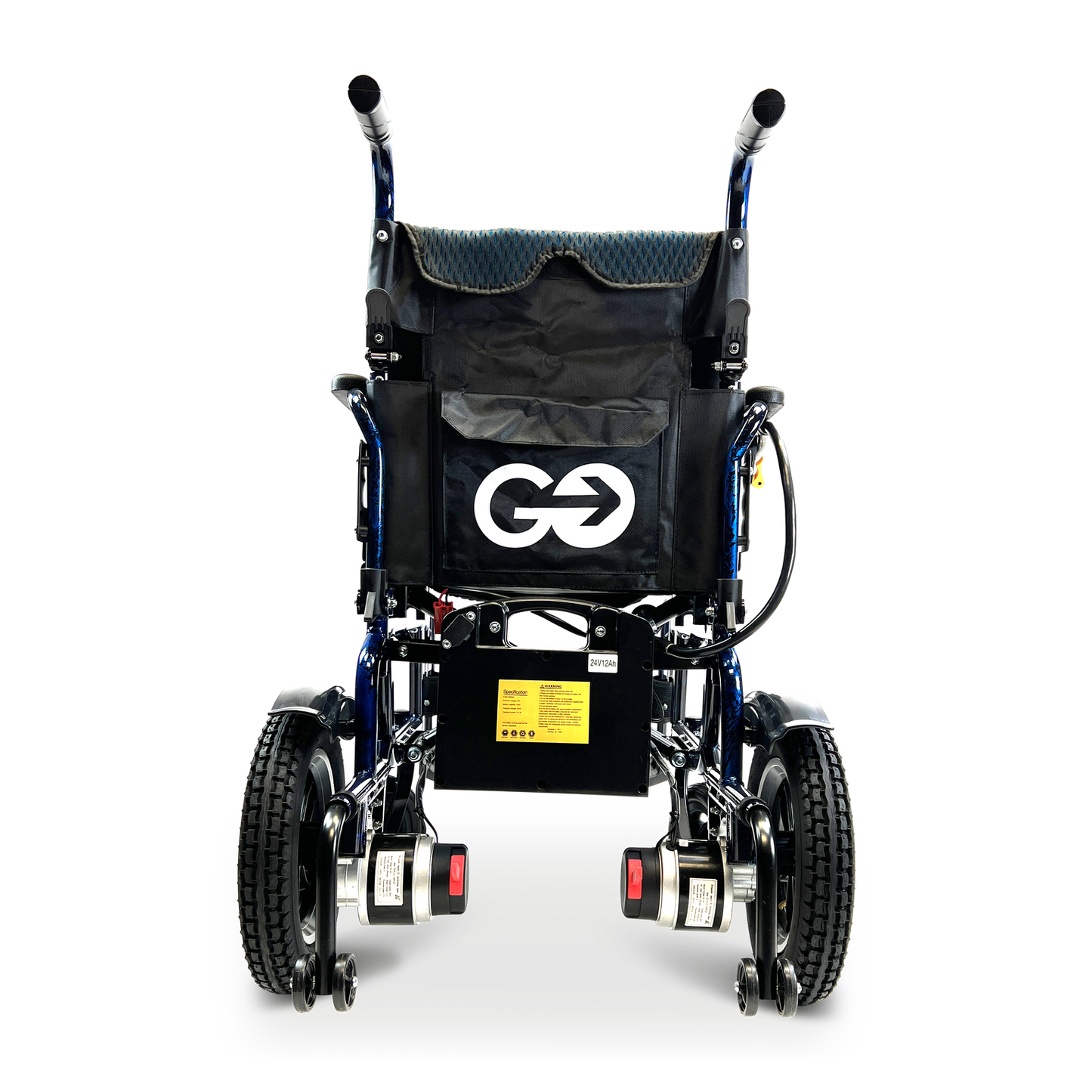 X-6 Lightweight Electric Wheelchair (17.5″ Wide Seat)