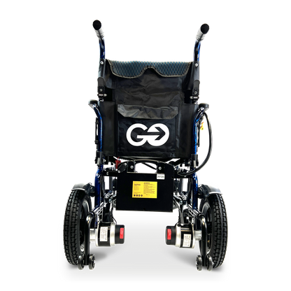 X-6 Lightweight Electric Wheelchair (17.5″ Wide Seat)