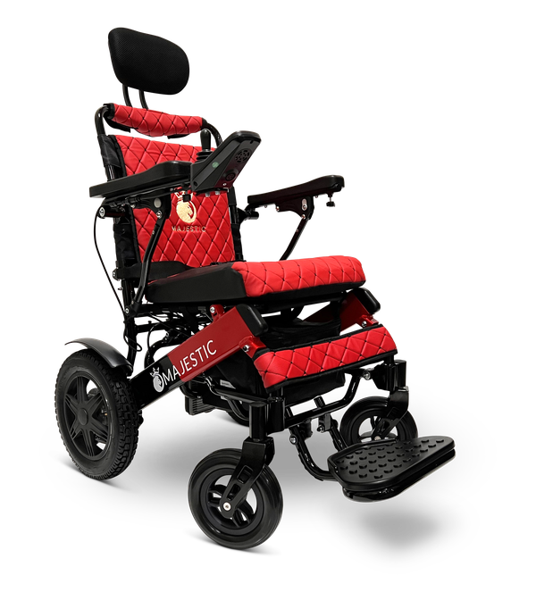 Majestic IQ-9000 Long Range Electric Wheelchair With Recline (17.5” Or  20” Wide Seat)