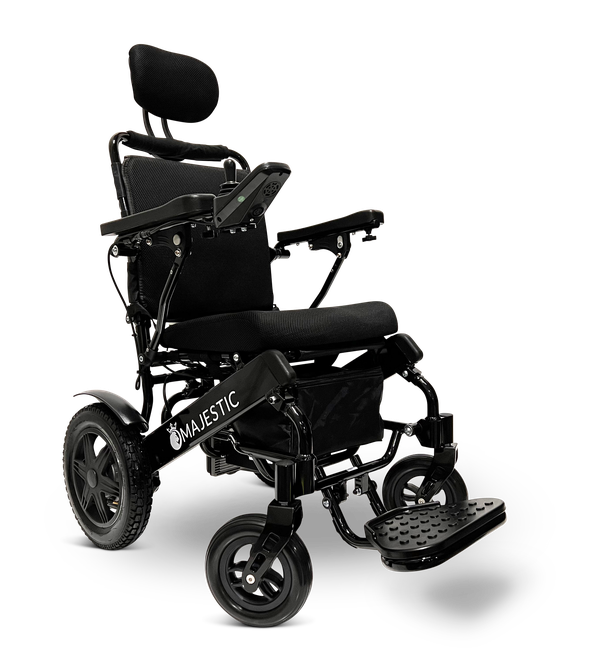 Majestic IQ-9000 Long Range Electric Wheelchair With Recline (17.5” Or  20” Wide Seat)