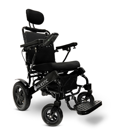 Majestic IQ-9000 Long Range Electric Wheelchair With Recline (17.5” Or  20” Wide Seat)