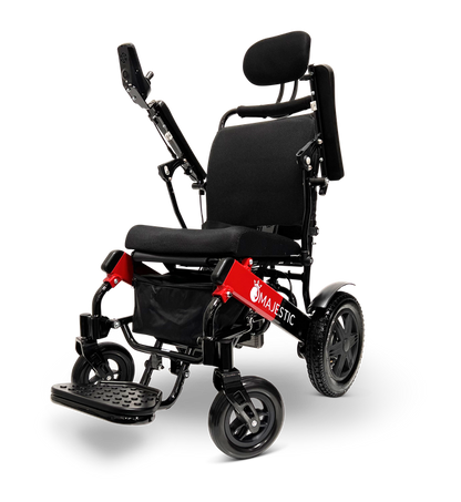 Majestic IQ-9000 Long Range Electric Wheelchair With Recline (17.5” Or  20” Wide Seat)