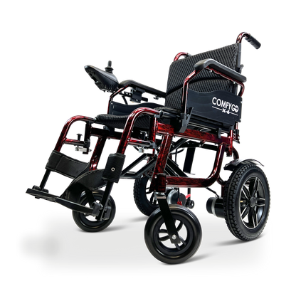 X-6 Lightweight Electric Wheelchair (17.5″ Wide Seat)